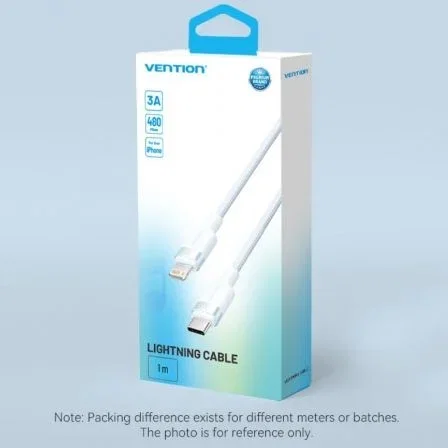 Vention Cable USB-C a Lightning 27W 480Mbps 1m Blanco Vention Cable USB-C a Lightning 27W 480Mbps 1m Blanco